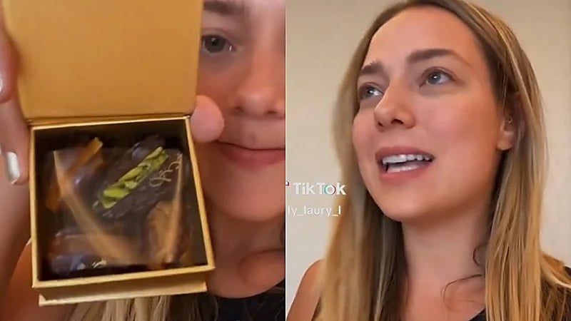 مواطنات يهدين صديقة حبيبة نيمار بعض التمور .. فيديو