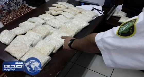 بالصور.. جمرك الخفجي يحبط تهريب 61 ألف حبة كبتاجون