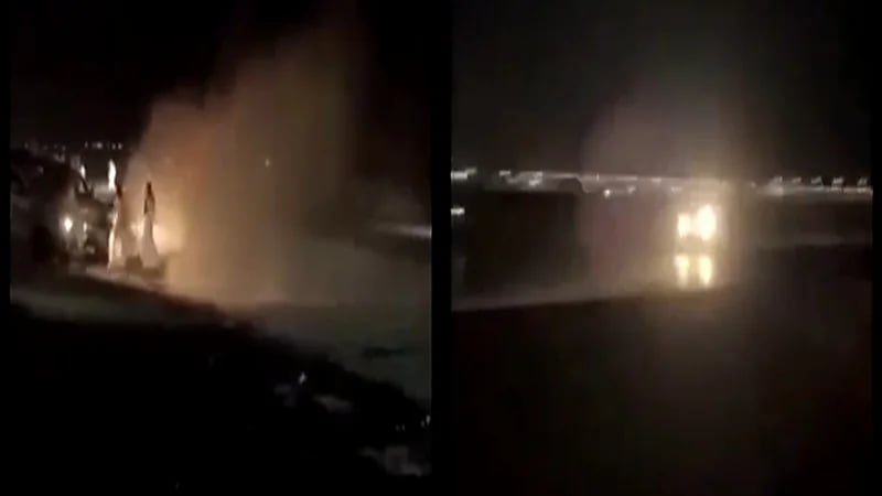 بالفيديو.. لحظة دهس مفحط لأحد الأشخاص بعدما فقد السيطرة على مركبته