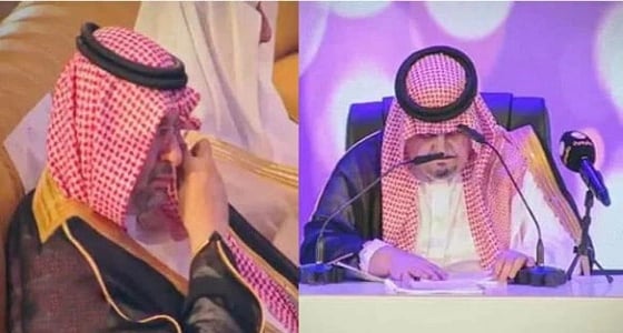 بالفيديو..بكاء الأمير عبدالرحمن بن مساعد وشقيقه في إلقاء قصيدة عن والدهما