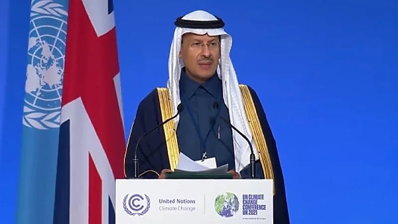 بالفيديو.. وزير الطاقة: المملكة ملتزمة بخفض الانبعاثات الكربونية