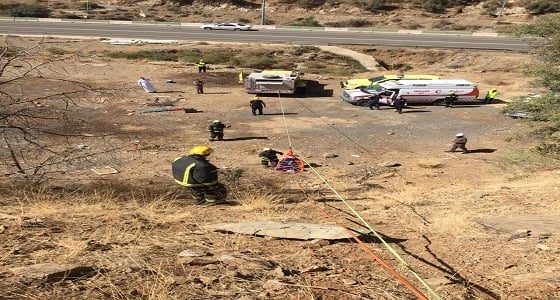 بالصور.. مدني المندق ينقذ شخصا تعرض لإغماء بـ " تجربة فرضية "