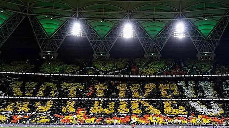 ملعب الإنماء يحتضن غدًا أكبر تيفو للاتحاد بنهائي كأس الملك