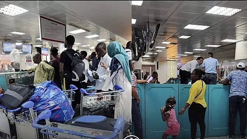 مسافرون أفارقة يقتحمون مطار قرطاج للهرب إلى أوروبا