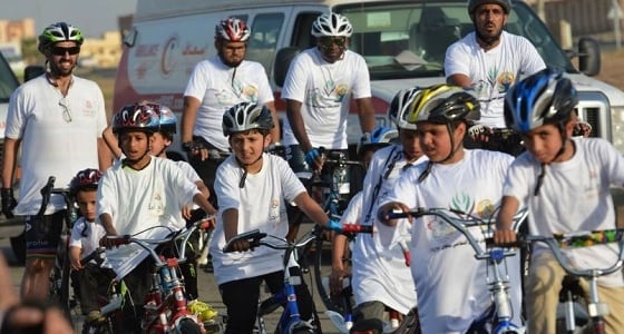 تنمية ناوان تختتم فعاليات المهرجان الشتوي بالدراجات الهوائية