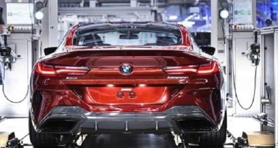 بالفيديو.. بي إم دبليو الفئة الثامنة كوبيه 2019 تدخل خطوط الانتاج