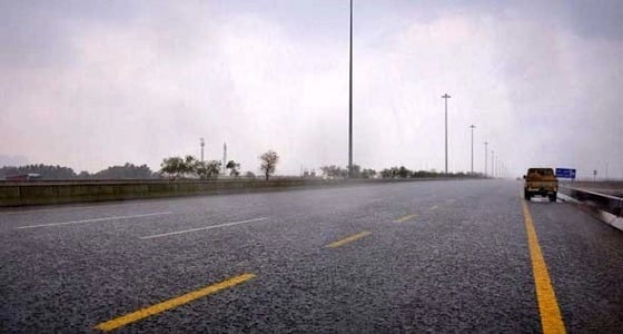 هطول أمطار على المدينة المنورة