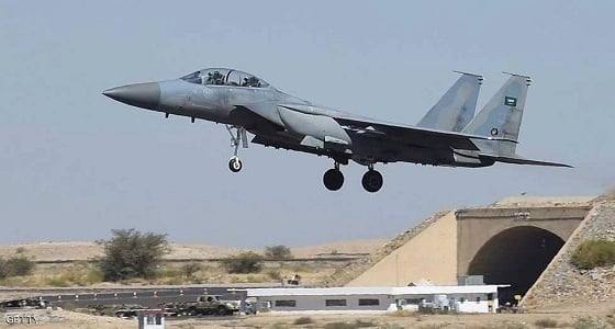 مقاتلات التحالف تشن غارات جوية على مخزن أسلحة للحوثيين