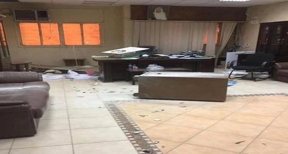 بالصور.. لصوص يسرقون محتويات مدرسة بالمدينة المنورة