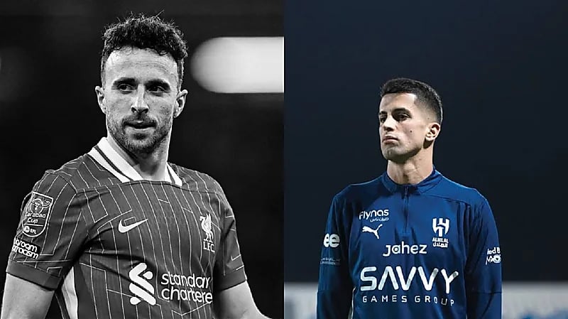 كانسيلو ينشر رسالة مؤثرة بعد وفاة مواطنه جوتا