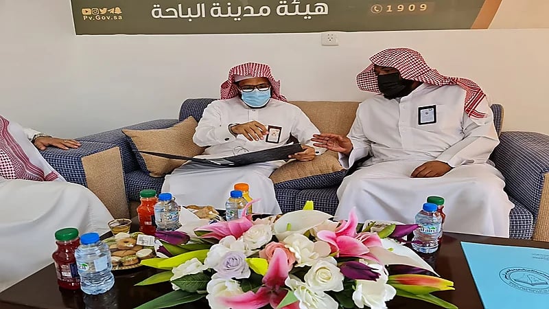 مدير عام الأمر بالمعروف بالباحة يتابع جاهزية المركز التوجيهي بغابة رغدان