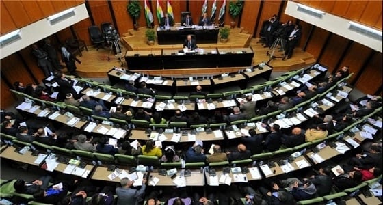 محتجون يقتحمون مبنى برلمان كردستان العراق