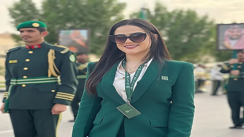 صور.. مذيعة العربية العنود العبدلي في اليوم الوطني