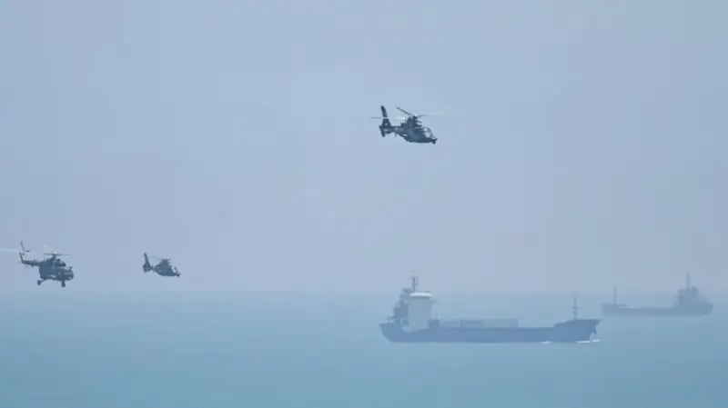 الصين تخطط لتدريبات عسكرية منتظمة في مضيق تايوان