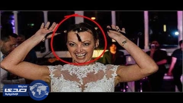 عروس تُفاجأ عريسها يوم الزفاف وتحلق شعرها أمام المدعوين