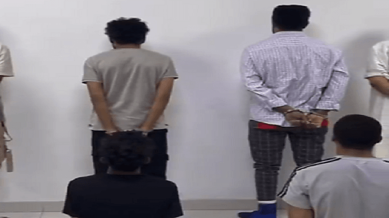 القبض على (6) مواطنين ومقيم امتهنوا سرقة الصيدليات "فيديو"