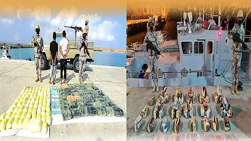 حرس الحدود يحبط محاولات تهريب المخدرات في عدة مناطق(فيديو)