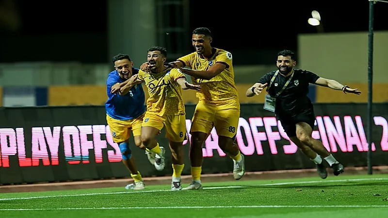 الحزم يصعد رسميا لدوري روشن .. صور