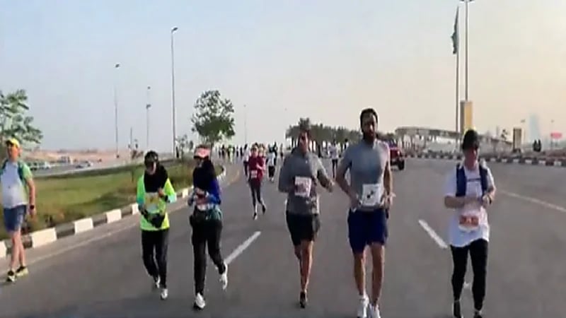 بالفيديو.. الجمعية الدولية للمارثون تعتمد مسار الخبر كأول مسار مارثوني في المملكة