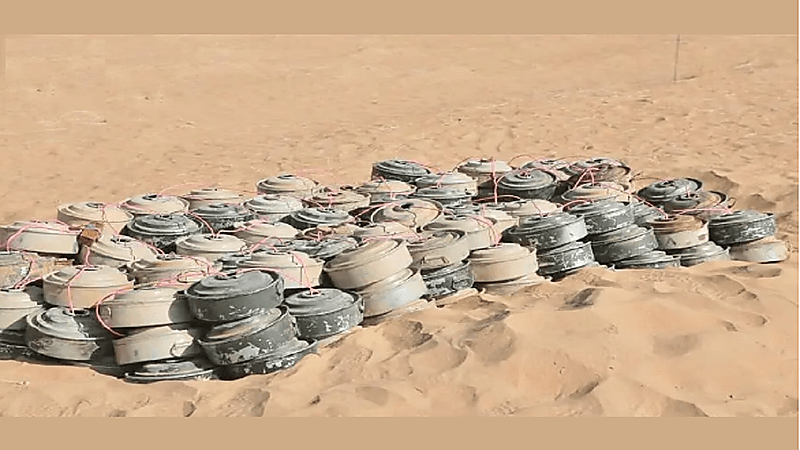 مركز الملك سلمان للإغاثة ينتزع 784 لغماً عبر مشروع مسام باليمن