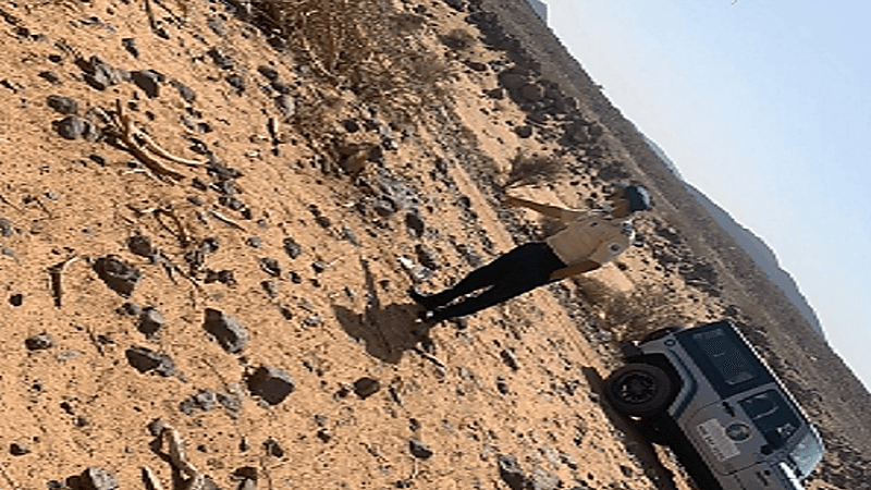 الإطاحة بصاحب فيديو نهل الرمال وقطع الأشجار بالموية