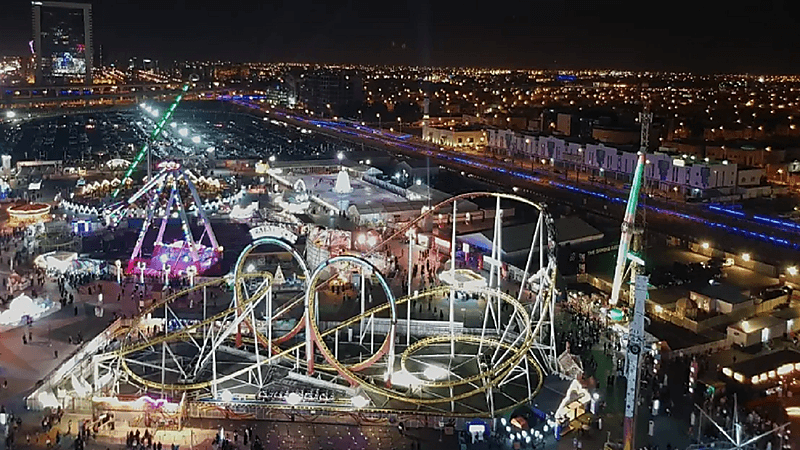 "الرياض ونتر وندرلاند" تعود بمساحة تزيد عن 40%