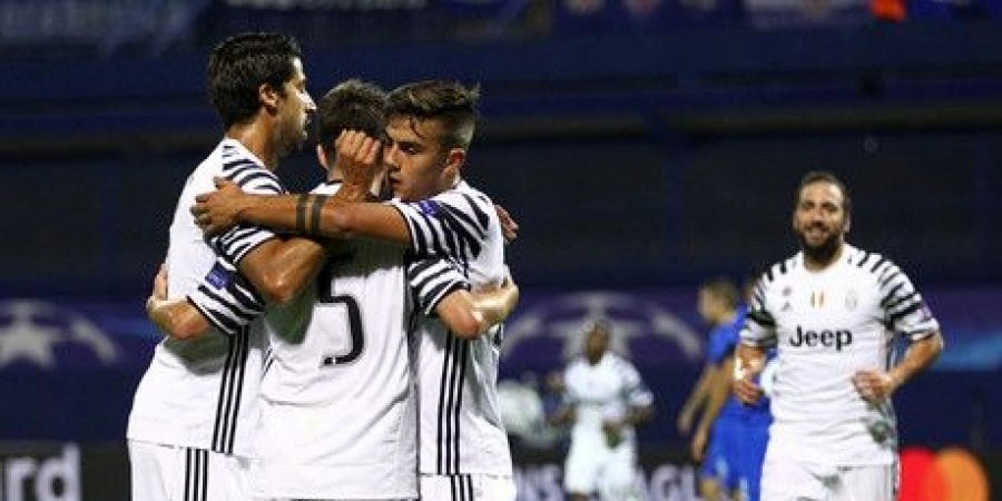 يوفنتوس الإيطالي يفوز علي نظيره الكرواتي برباعية بدوري أبطال أوروبا