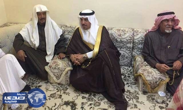 أمير نجران يعزي ذوي « المنصوري» .. ويطمئن على اللاعبين المصابين