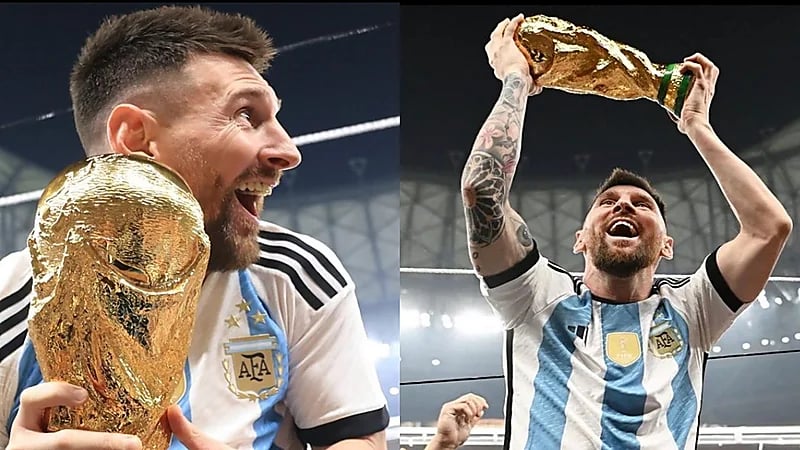 ميسي يحطم الأرقام القياسية بكأس عالم "مزيف"