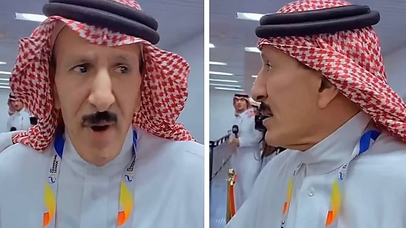 الفريان ينفعل على أحد لاعبي الهلال (فيديو)