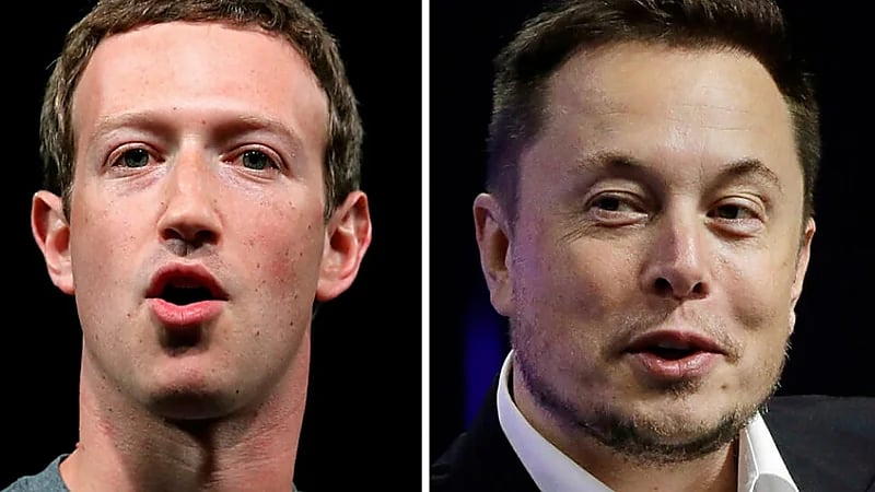 نزال مرتقب بين ماسك و مؤسس فيس بوك في بث مباشر