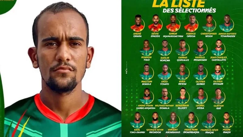 لاعب يتسبب في فضيحة للكاميرون قبل أمم أفريقيا