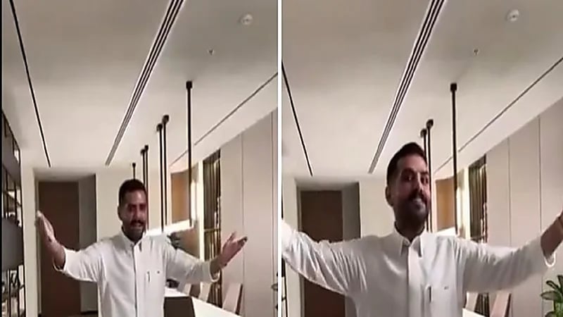 عبدالله الودعاني يهدي زوجته 20٪ من شركته.. فيديو