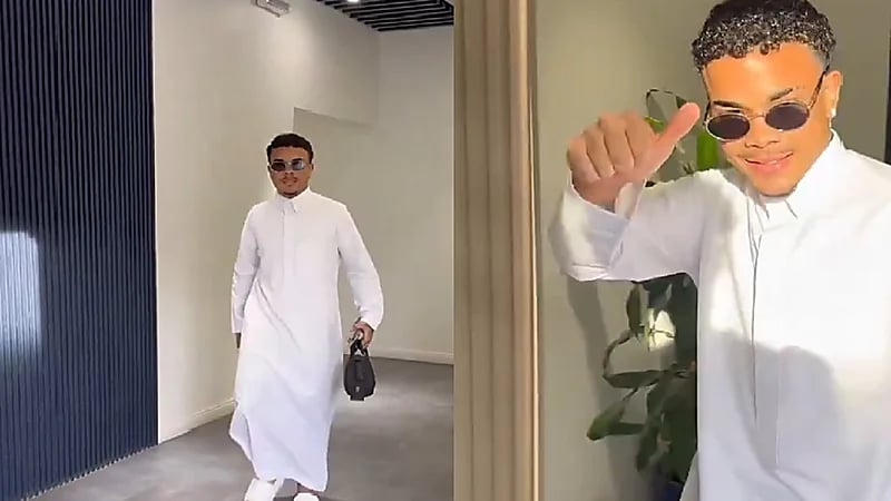 كايو يرتدي الزي الوطني احتفالا بالعيد .. فيديو