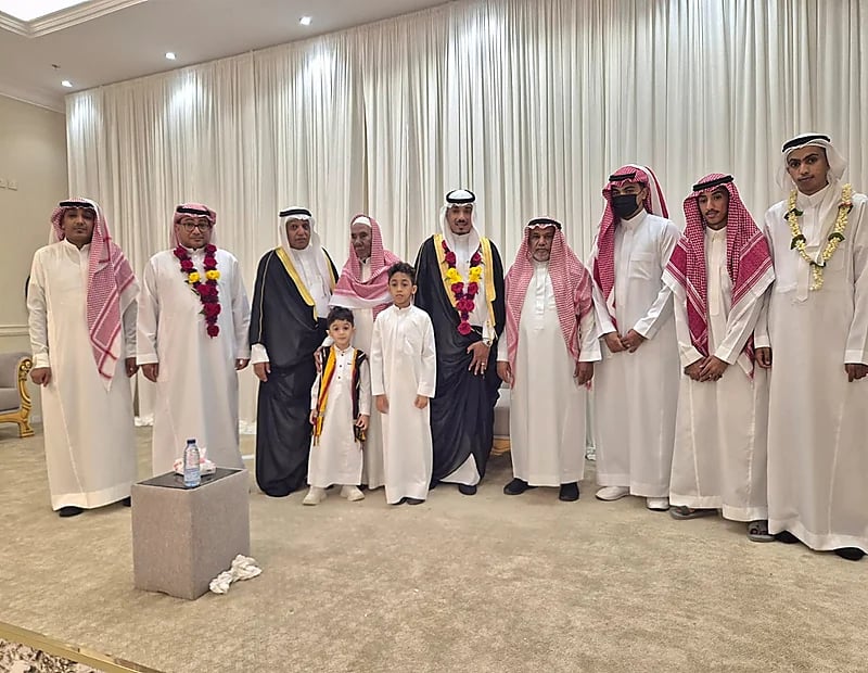 أسرة آل مسملي تحتفل بزفاف أحمد مسملي في أبوعريش