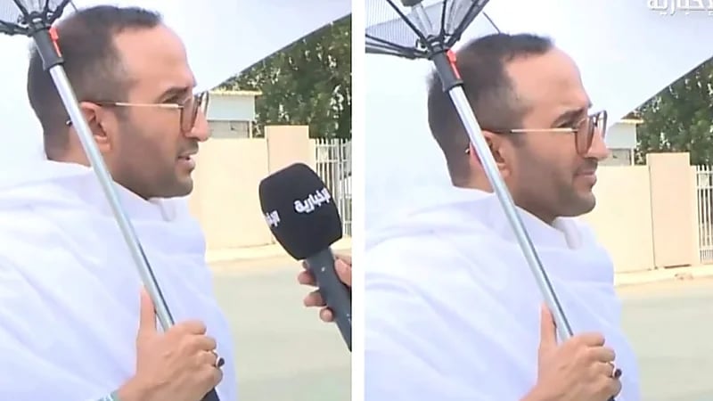 حاج يحقق أمنية والدته الراحلة ويصطحب شقيقته للحج .. فيديو