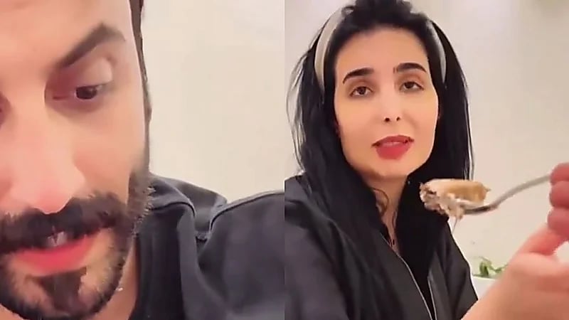 سعيد الزهراني يشارك لحظة رومانسية مع زوجته بعد شفائها .. فيديو