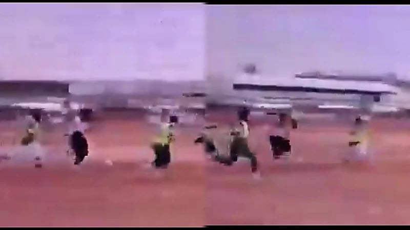 مقطع نادر لدوري الحواري بالرياض