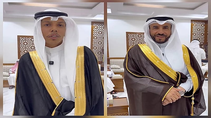 مواطن يقيم حفل زفاف لسائقه البنجلاديشي في حفر الباطن.. فيديو