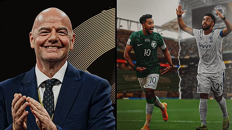 إنفانتينو يشيد بسالم الدوسري: أيقونة تصنع المجد