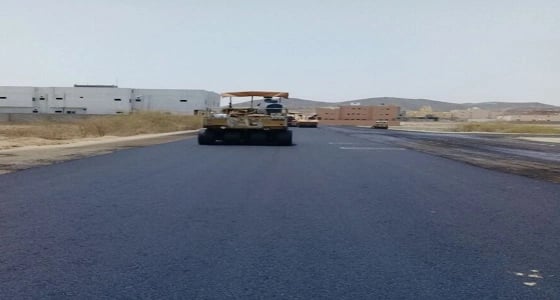البدء في استكمال سفلتة شوارع مخططات ولي العهد بمكة
