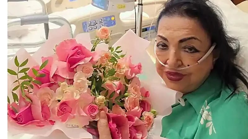 سميرة توفيق تتلقى العلاج في أبو ظبي