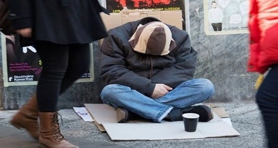 ضبط متسول بحوزته 6 ملايين كرونة سويدية