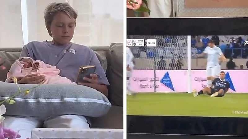 نيمار يتابع مباراة الهلال في البرازيل وسط حضور عائلي .. فيديو