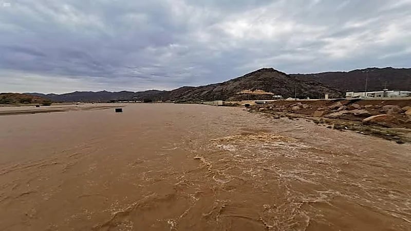 العثور على الطفل الغريق بعدما جرفته السيول بوادي نجران