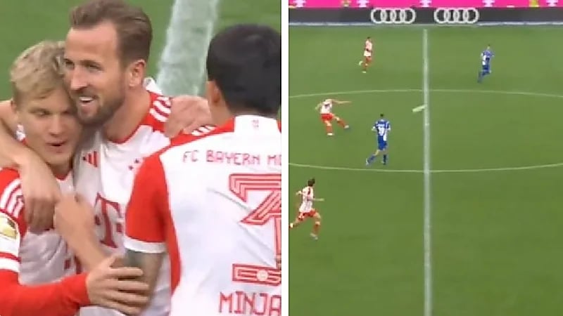 هاري كين يسجل هدف خرافي في مباراة دارمشتات .. فيديو