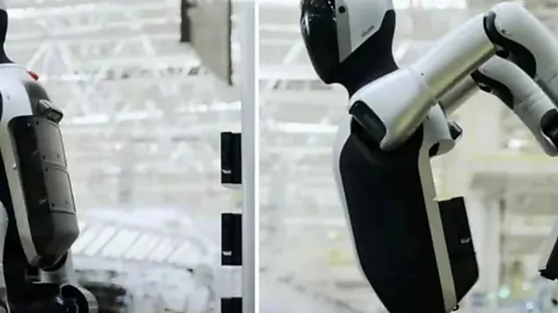 الروبوت البشري الأول في العالم يعمل بدون توقف.. فيديو