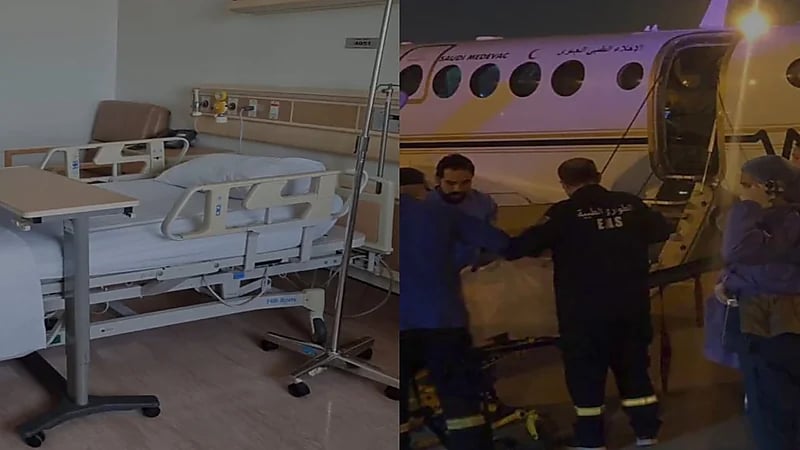 إخلاء جوي ينقل مريضة يمنية من حفر الباطن إلى الدمام.. فيديو