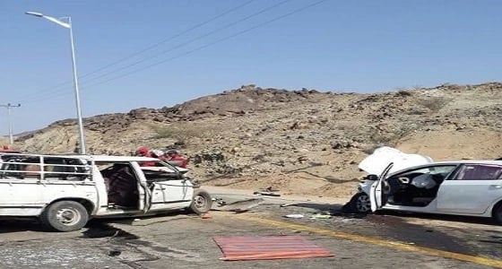 إصابة شخص إثر اصطدام مركبتين على طريق جدة وأبحر الشمالية