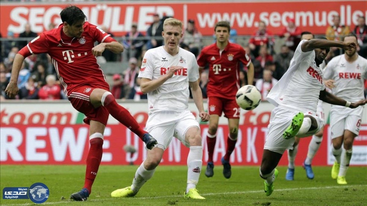 بايرن ميونيخ يهزم كولن ويواصل صدارة الدوري الإلماني